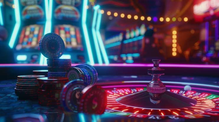 Antarmuka permainan slot di platform dahlia77